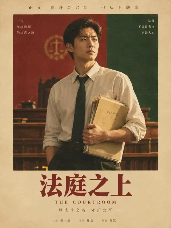 《废柴律师的翻盘局》短剧封面，逆袭题材，红果剧场